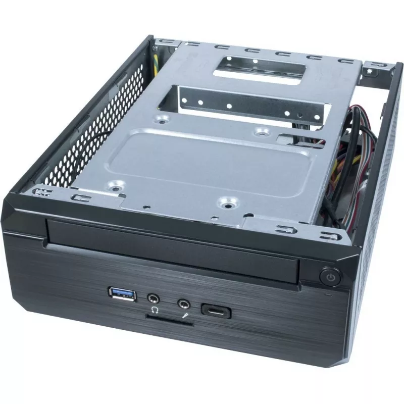 INTER-TECH ITX MW-02 Type C 3.0 vrátane ext USB 3.0 Type C konektora vrátane slotu pre slim DVD mechaniku (88881246)