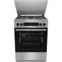 Gorenje GKS6C71XF voľne stojaci sporák s rúrou strieborný