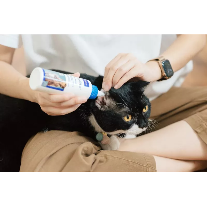 Roztok na čistenie uší VIRBAC EPI-OTIC S-I-S pre psov a mačky 60 ml
