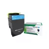 Lexmark 71B2HC0 tonerová kazeta 1 ks originálna azúrová