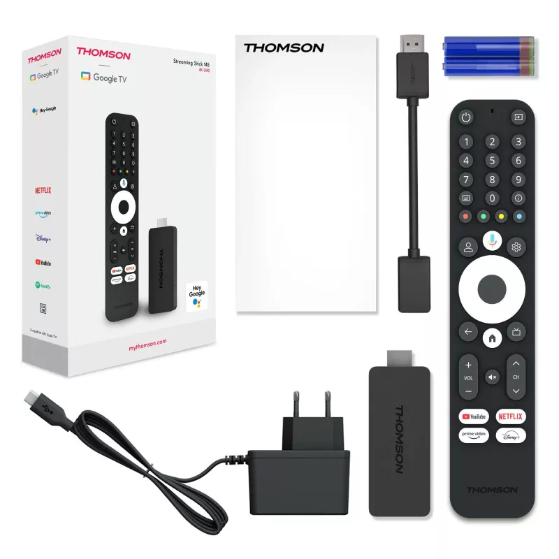 Príslušenstvo k TV setu stick Google TV 4K/145 Thomson
