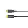 Unitek C11072BK-20M optický kábel HDMI 2.0 AOC 20 m, 4K 60 Hz, čierny