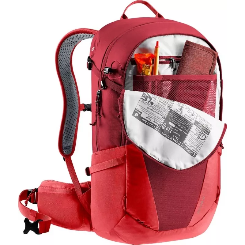 Deuter Futura 27 dámsky turistický batoh červený