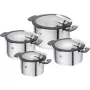 ZWILLING SIMPLIFY 66870-004-0 sada hrncov nerez 4-dielna strieborná čierna