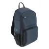 Ležérny batoh Mobilis 005042 čierny tmavomodrý polyester 320x140x470mm