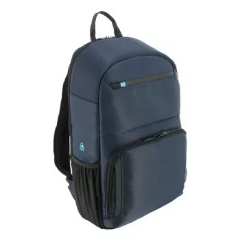 Ležérny batoh Mobilis 005042 čierny tmavomodrý polyester 320x140x470mm