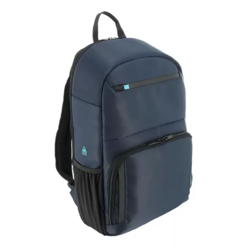 Ležérny batoh Mobilis 005042 čierny tmavomodrý polyester 320x140x470mm