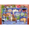 Puzzle Ravensburger Feel Well & Puzzle Cats on the Shelf – 200 dielikov