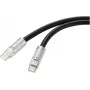 Renkforce USB-C® kábel USB 2.0 USB-C® konektor samec, USB-C® konektor samec 1,00 m čierny RF-6056872 (RF-6056872)