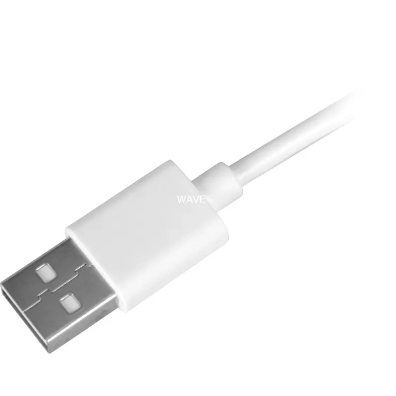 USB adaptérový kábel Sharkoon USB 2.0 A na USB-C 1,5 m, biely