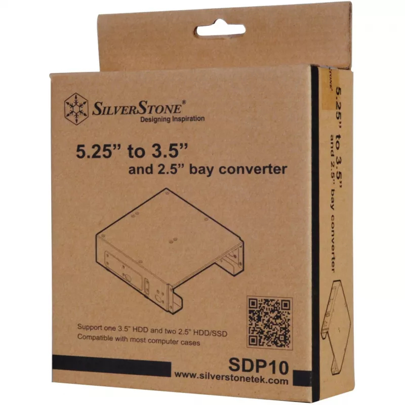 HDD klietka Silverstone SDP10