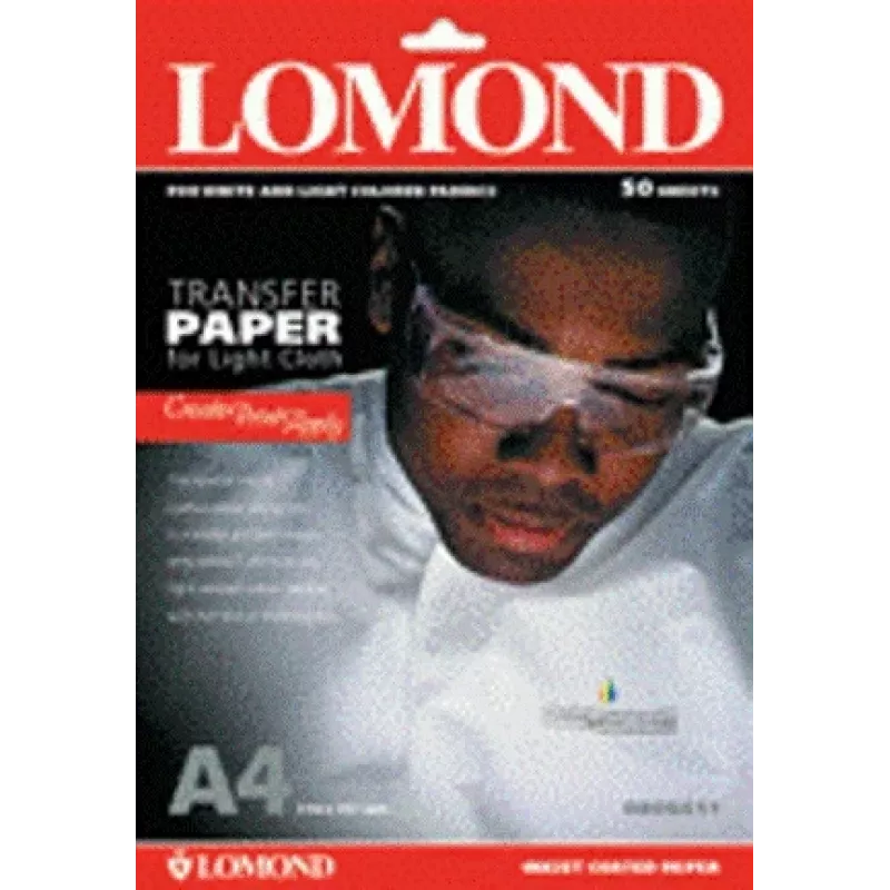 Lomond termotransferový atramentový papier A4, 10 listov, na svetlé látky