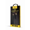 USB grafický adaptér Gembird A-CM-DPM-01 s USB-C, podporuje až 3840×2160, USB 2.0 / 3.2 Gen 2, čierny, 2 m kábel