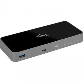 Thunderbolt 5 Hub, dokovacia stanica sivá/čierna, Thunderbolt 5, USB-A