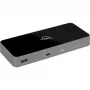 Thunderbolt 5 Hub, dokovacia stanica sivá/čierna, Thunderbolt 5, USB-A