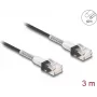 DeLOCK sieťový kábel RJ45 Cat.6A 3m čierny