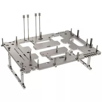 Benchtable skriňa Streacom BC1 V2 – otvorený testovací/bench chassis, titán