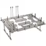 Benchtable skriňa Streacom BC1 V2 – otvorený testovací/bench chassis, titán