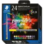 Brush Pen Staedtler Pigment Arts 24 viacfarebné