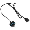 XSPC ARGB LED záslepka, G1/4, 5V 3Pin - čierna