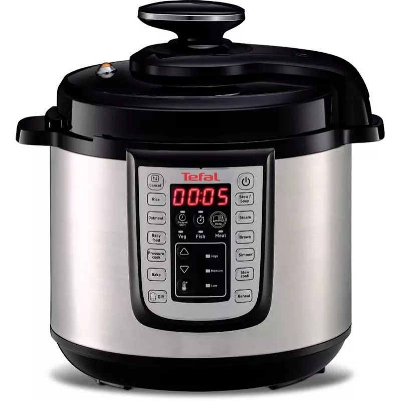 Tefal CY505EE0 multivar 3,8 l čierna, strieborná