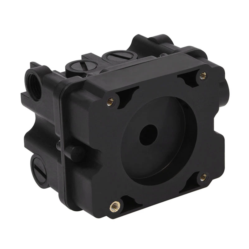 Nádržka Alphacool 15376 čierna polyoxymetylén 62x80x60mm