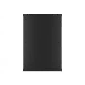 Nástenný rack LANBERG WF01-6618-10B, 18U, 600×600×907 mm, čierny, 60 kg