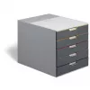 Durable VARICOLOR 5 Zásuvkový box, 5 zásuviek, viacfarebný
