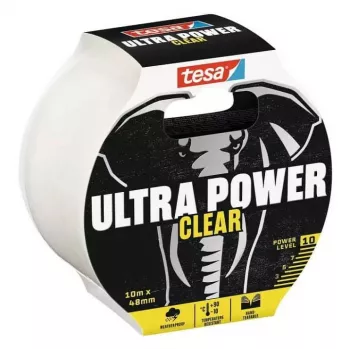 tesa Ultra Power Clear opravná páska 56497-00000-00, transparentná, 10 m x 48 mm