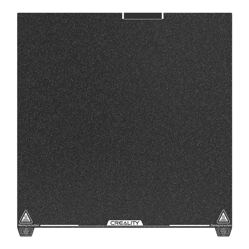 Stavebná doska Creality K2 Plus PEI Frosted 400×400 mm — náhradná tlačová podložka