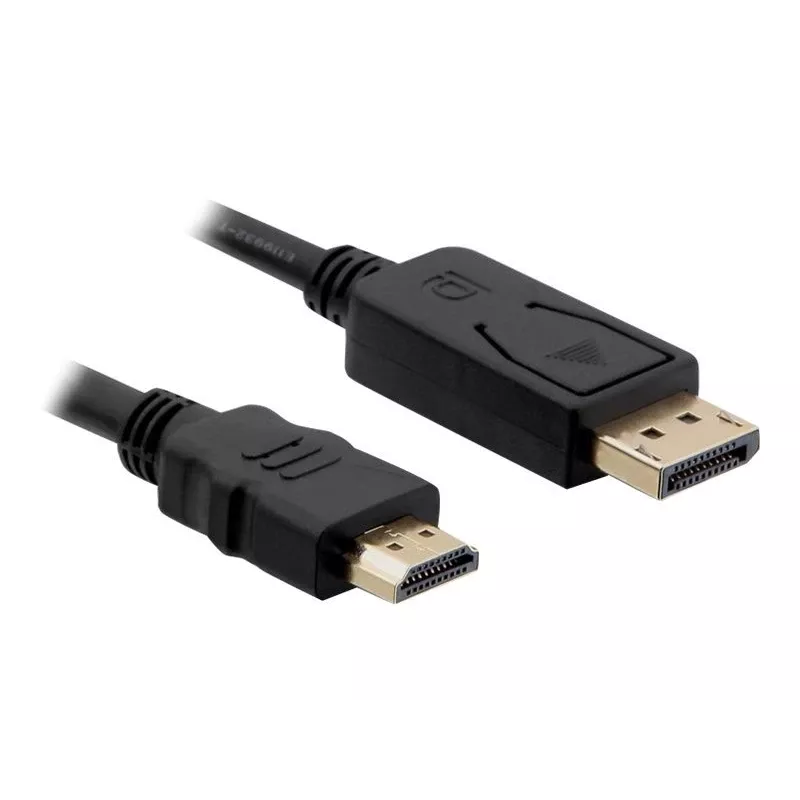 Delock kábel DisplayPort 1.1 konektor samec > High Speed HDMI-A konektor samec pasívny 3 m čierny (82435)