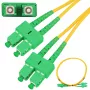Patchcord Extralink SC/APC–SC/APC Single Mode Duplex G.652D 3 mm 5 m