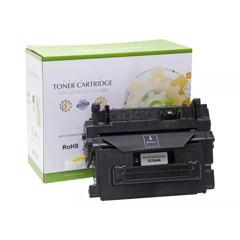 STATIC toner kompatibilný s HP CC364A čierny kompatibilný 10 000 strán