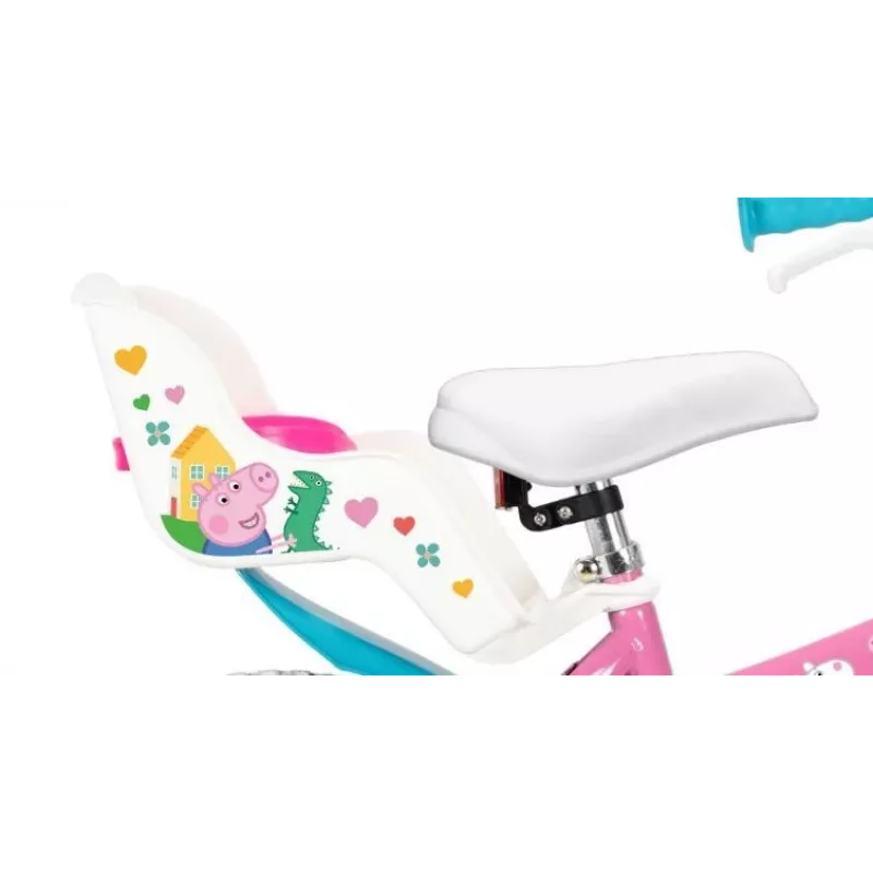 Detský bicykel 14 Peppa Pig ružový 1495 TOIMSA