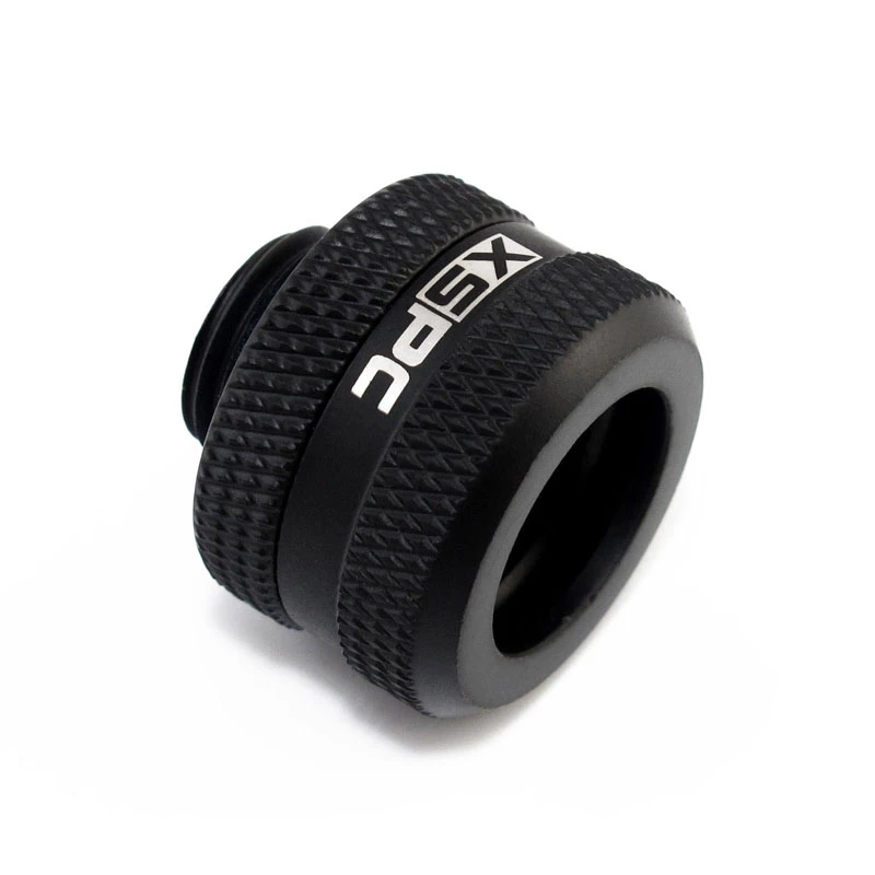 XSPC konektor G1/4 na 14 mm Hardtube, čierny matný - 8 kusov