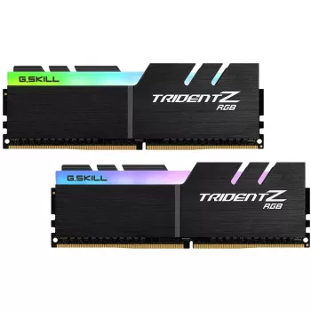 DIMM 32 GB DDR4-3600 (2x 16 GB) Dual-Kit, operačná pamäť čierna, F4-3600C18D-32GTZR, Trident Z RGB, INTEL XMP