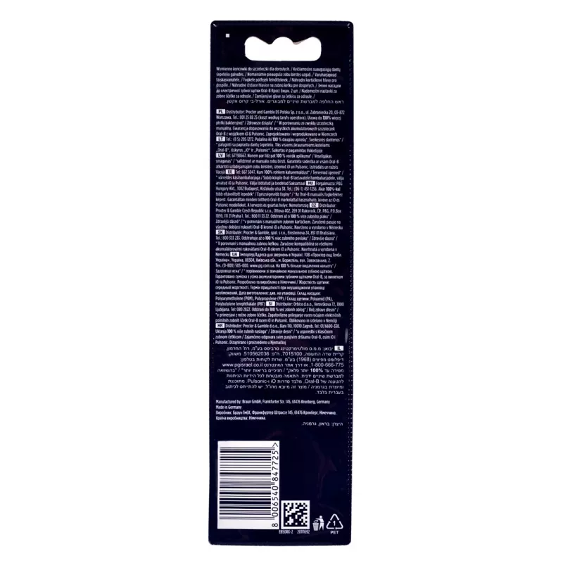 Oral-B EB50RX-2 CrossAction náhradné hlavice kefiek, 2 ks
