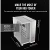 Corsair CC-9011285-WW počítačová skriňa Midi-Tower sivá, biela