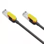Sieťový kábel CABLETIME Cat7 S/STP 15 m, čierny