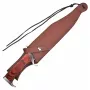 Pevný prežívací nôž Cinema Classic CC-H3 Rambo III 425 mm, oceľová čepeľ, rukoväť Codura, kožené puzdro