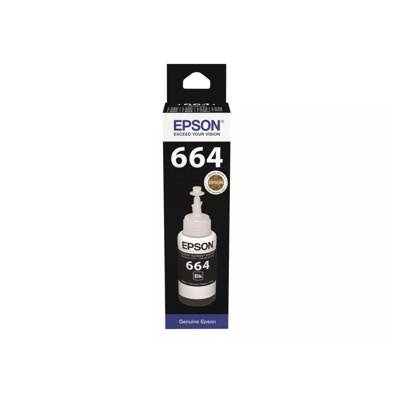 Atramentová fľaša Epson T6641 70ml čierna