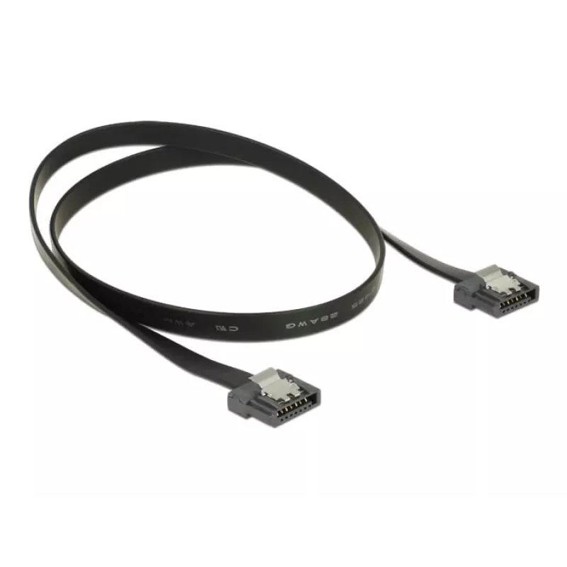 SATA kábel DeLOCK 83841 0,5 m SATA III 7-pin čierny