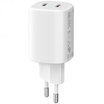 Nabíjačka Xiaomi Nano Turbo 45W biela — 2× USB‑C AC vnútorná pre smartfón a tablet