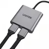 UNITEK adaptér USB-C, 2x HDMI, 4K@60HZ, MST, V1404B (V1404B)