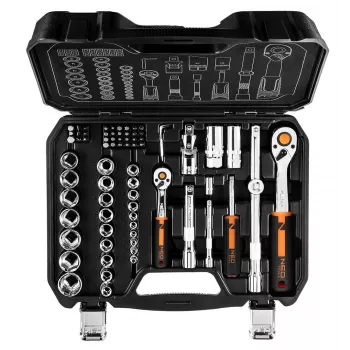 NEO tools 10-054 sada nástrčných kľúčov/račne