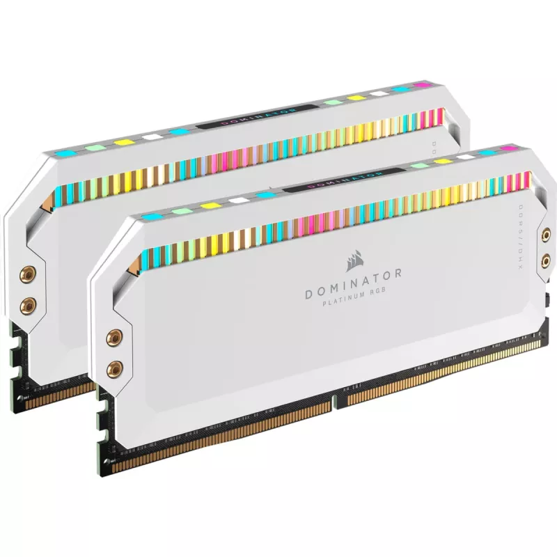 DIMM 64 GB DDR5-5200 2x 32 GB dual kit biela Dominator Platinum RGB INTEL XMP