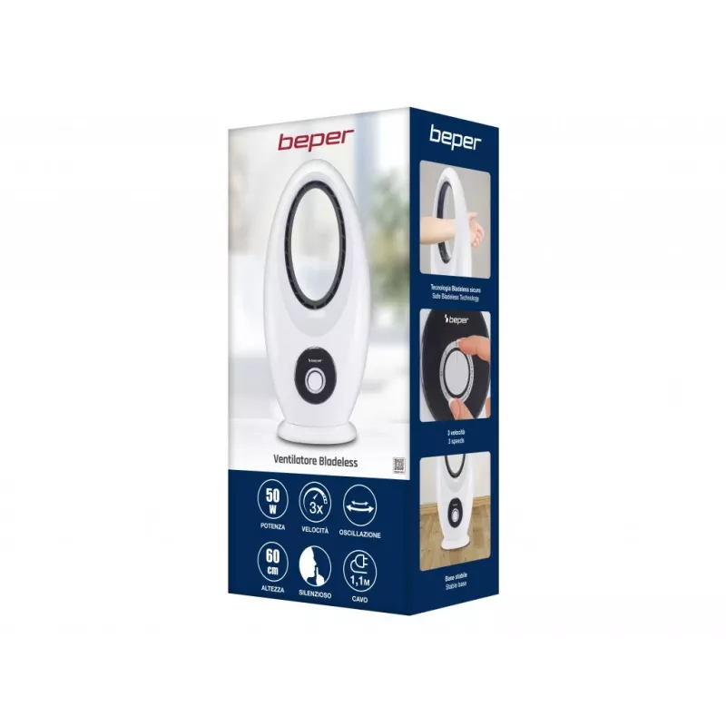 Ventilátor Beper P206RAF110 30W 3 rýchlosti nastaviteľný sklon