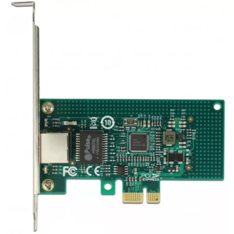 DeLock PCI Express karta > 1 x Gigabit LAN - sieťový adaptér - PCIe 2.1 Low-Profile - Gigabit Ethernet