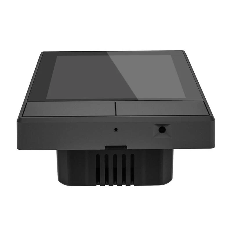 Nástenný inteligentný Wi-Fi ovládací panel Sonoff NSPanel čierny 120 mm