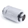 Alphacool ES D-Plug 25,5 mm G1/4 vonkajší závit na G1/4 vonkajší závit, chróm